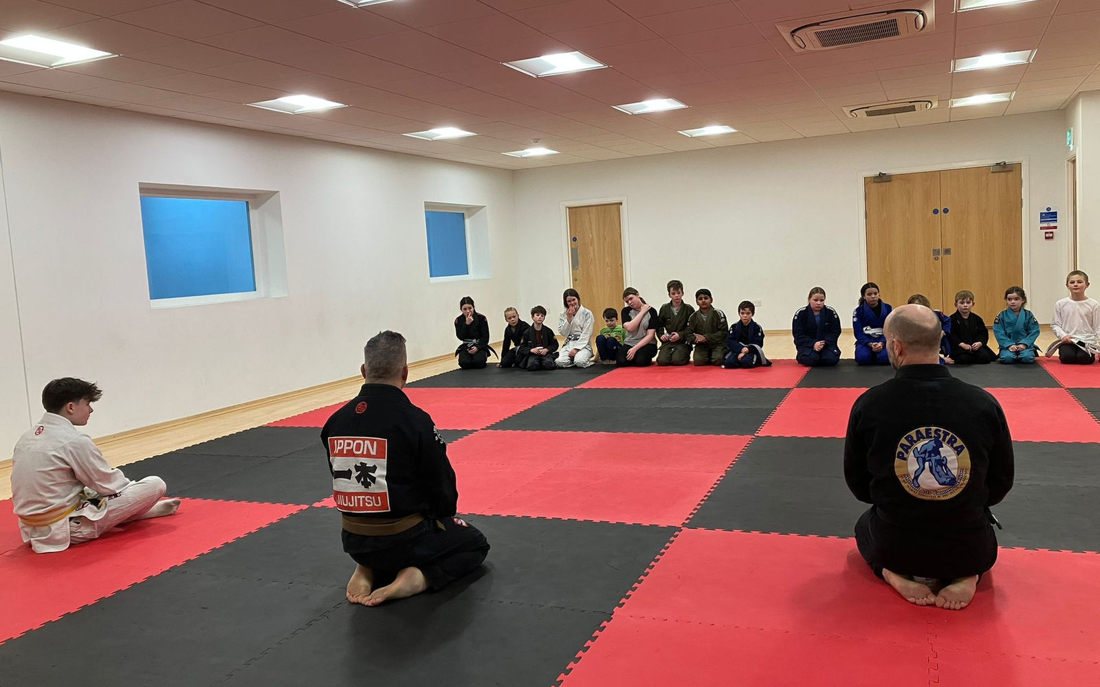 Kids BJJ class